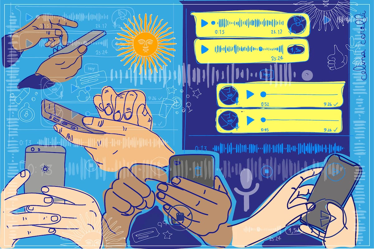Los expertos en Protocolo recomiendan mandar mensajes de audio de entre un minuto y dos de duración