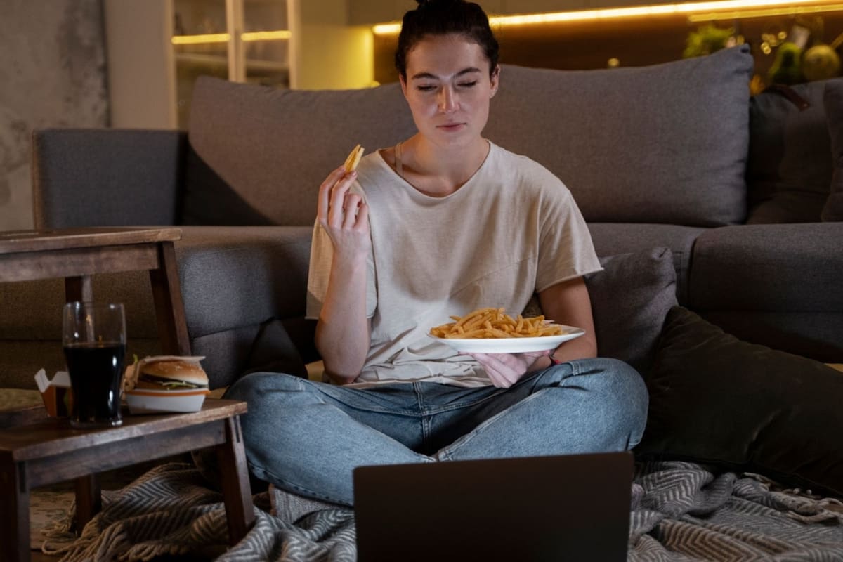 Los expertos señalaron que cenar en soledad tiene beneficios (Foto: Canva)