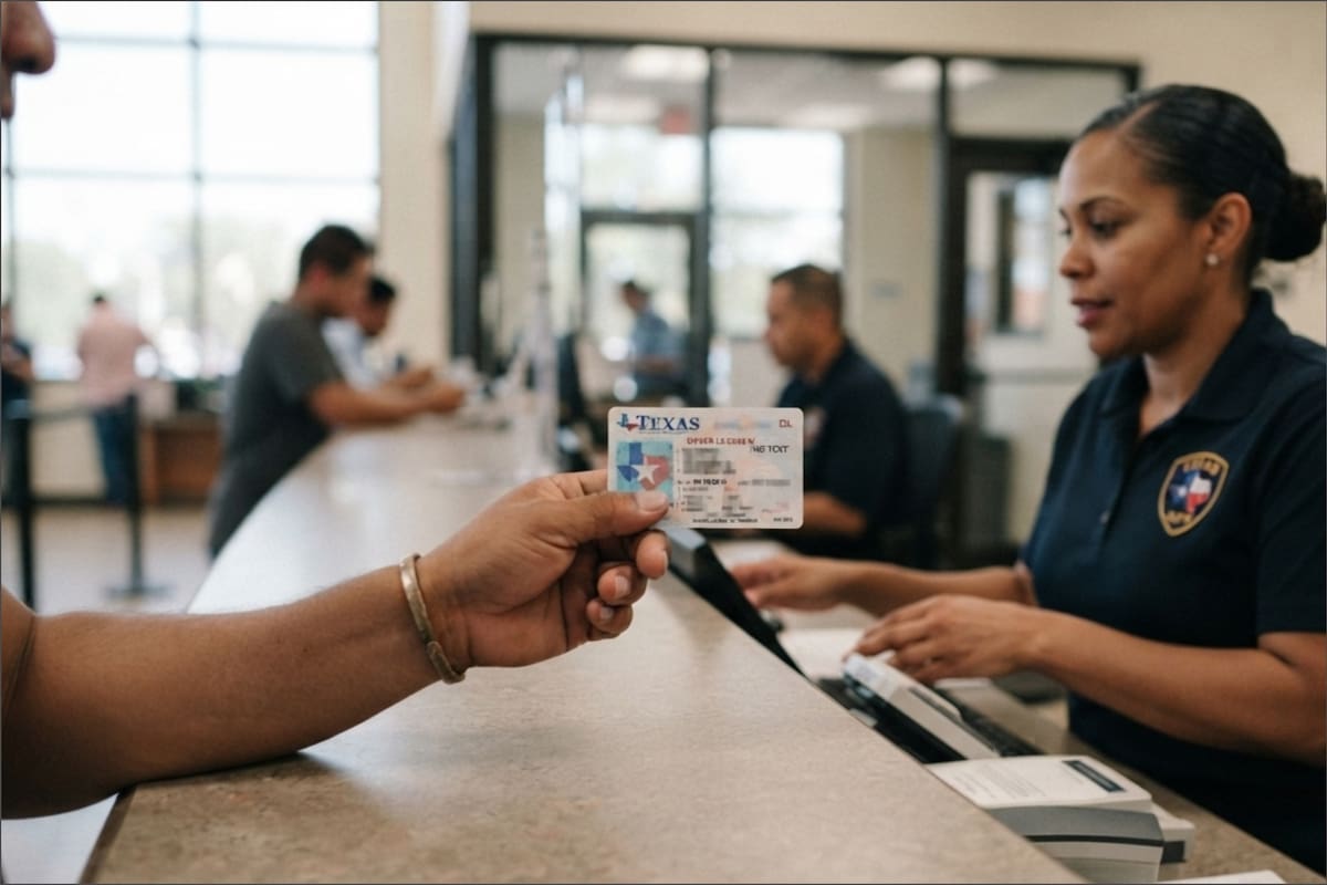 Los extranjeros o migrantes que tramiten su licencia en Texas deben presentar un formulario para la gestión