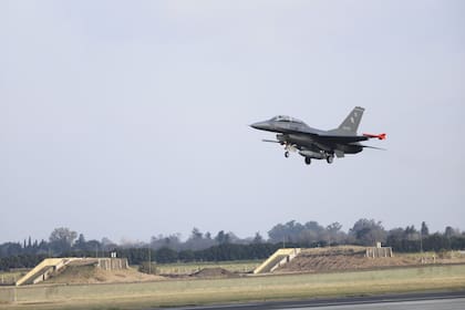 Los F-16 en Córdoba