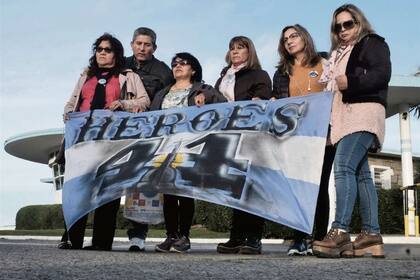 Los familiares expresaron su desazón y desconfianza en Mar del Plata