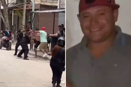 Los familiares y allegados de Gabriel González marcharon junto a vecinos ayer por la tarde para pedir justicia