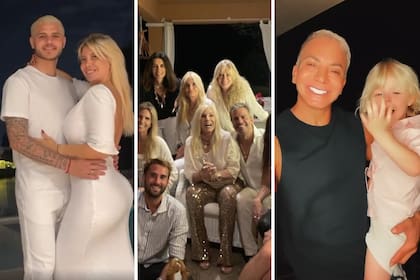 Los famosos celebraron el Año Nuevo y decidieron mostrarlo