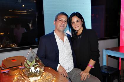 Franco Mercuriali y Micaela Grinza