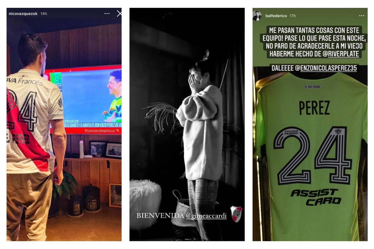 Los famosos festejaron en triunfo de River en las redes