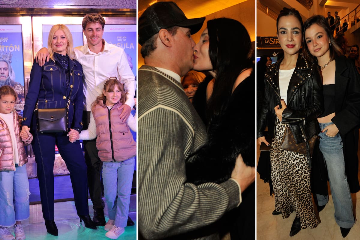 Los famosos que anoche dijeron presente en la función especial de La sirenita