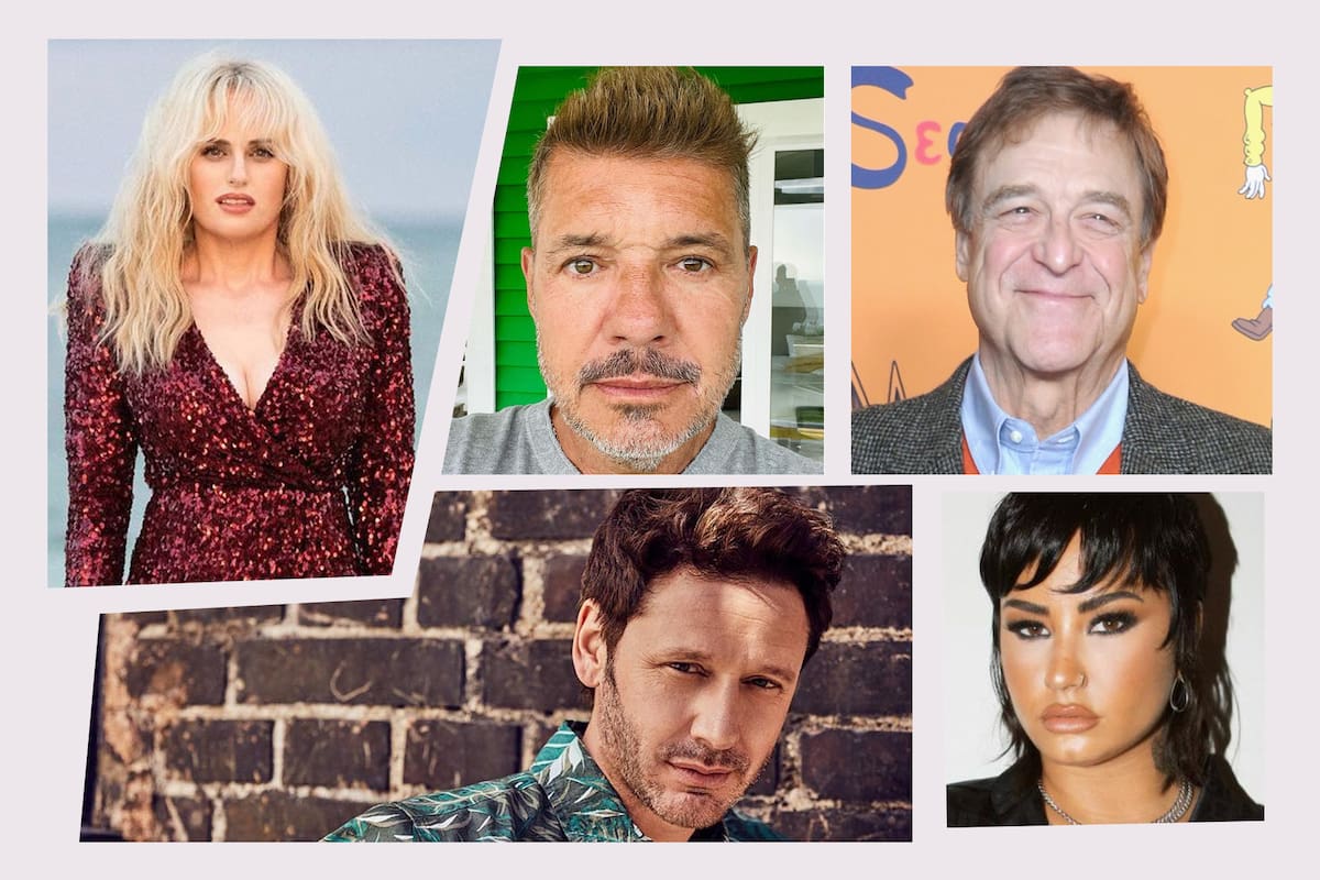 Los famosos que apostaron a cambiar sus hábitos y su apariencia para recibir el año