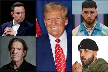 Los famosos que decidieron mostrar su respaldo a Donald Trump próximo a las elecciones presidenciales 2024