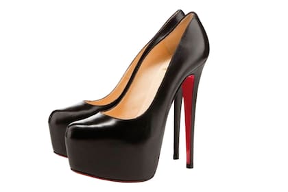 Los famosos zapatos de Christian Louboutin con tacos de 15 cm