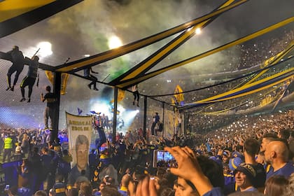Los fanáticos de Boca celebraron con ganas el día del hincha