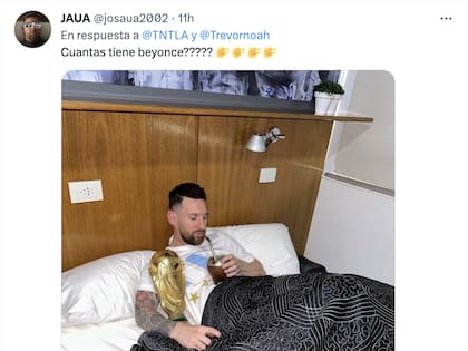 Los fanáticos no soportaron que se haya comparado a Messi con la cantante