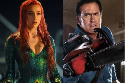 Los fanáticos quieren que Amber Heard ya no forme parte de Aquaman y Bruce Campbell fue el elegido