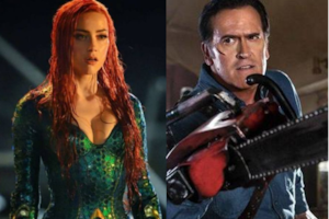 Los fanáticos quieren que Amber Heard ya no forme parte de Aquaman y Bruce Campbell fue el elegido
