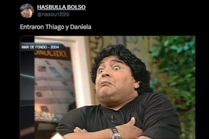 Los fans de Gran Hermano se expresaron con memes (Captura x)