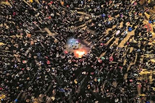 Los fans de Indio Solari comenzaron a despedirlo en Plaza de Mayo