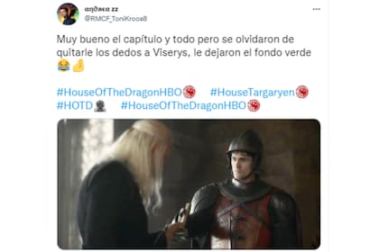 Los fans no tardaron en comentar el capítulo en las redes (Foto: Captura de Twitter)