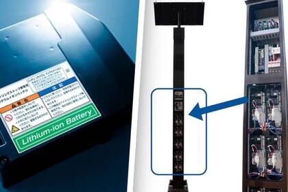 Los faroles de Suzuki tienen un total de 10 baterías de segunda mano y ya probaron su eficacia