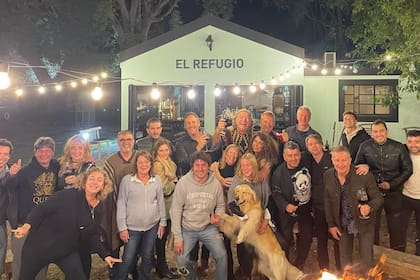 Los festejos comenzaron en una previa el sábado