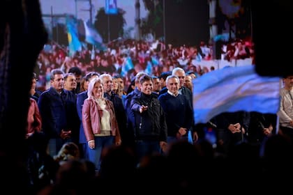 Los festejos de Fuerza Patria en Hotel Gran Brizo, de La Plata