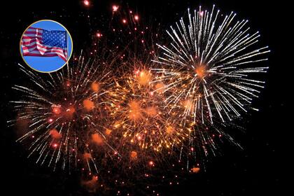 Los festejos del 4 de julio en Estados Unidos se realizan en todo el territorio estadounidense Foto: Pixabay/ Canva