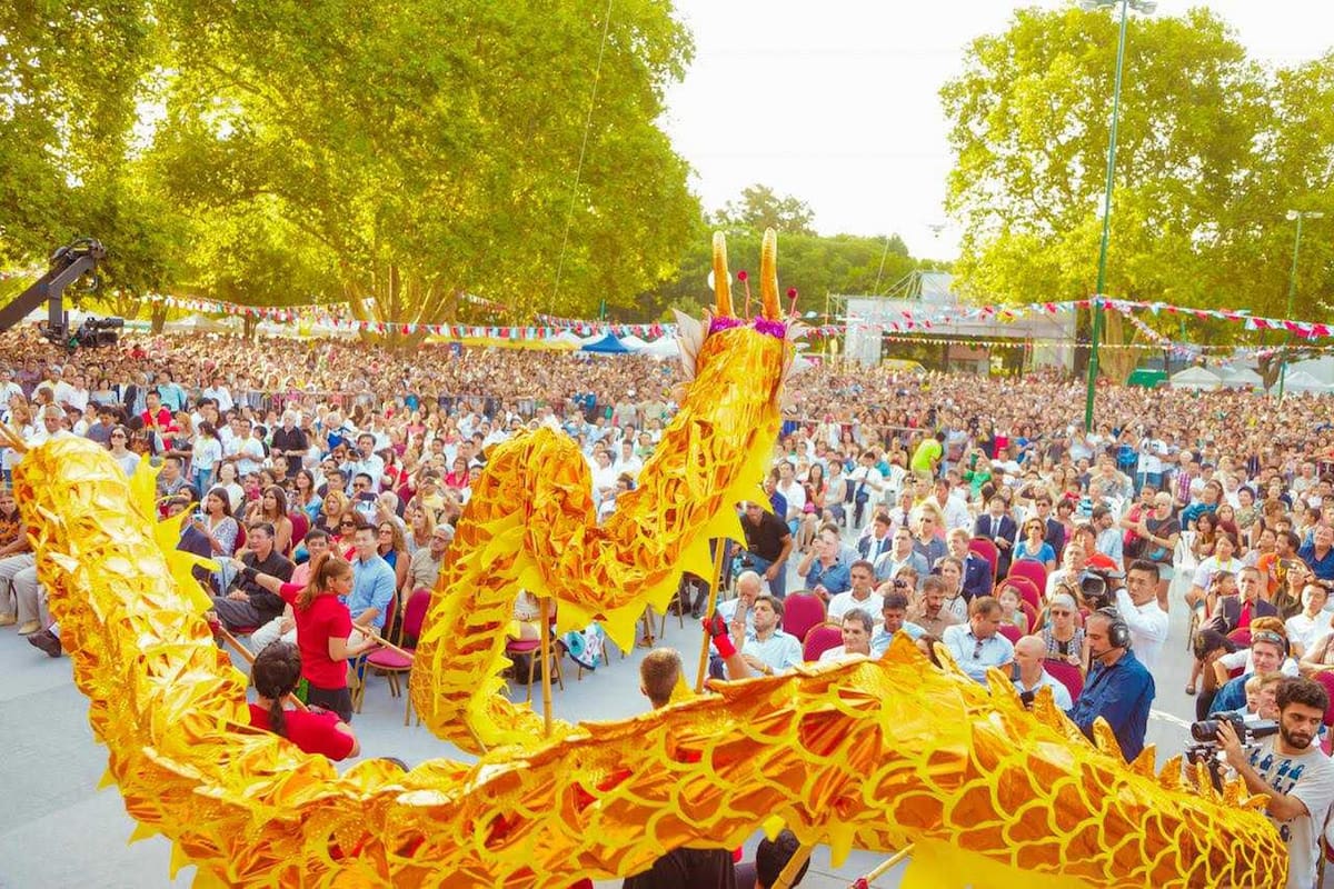 Los festejos del año nuevo chino terminan hoy domingo con una ceremonia del Té, un desfile y a la noche fuegos artificiales