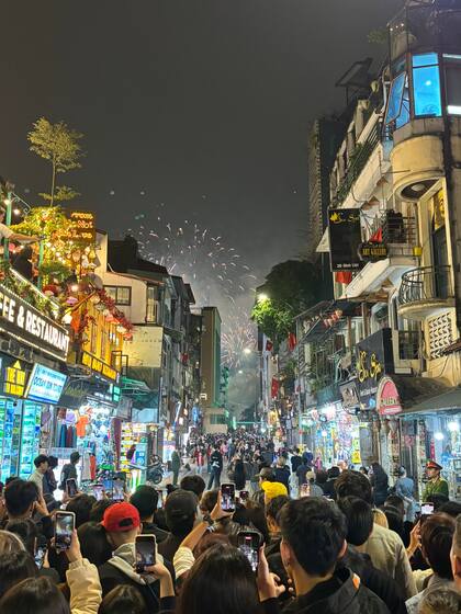 Los festejos en Vietnam