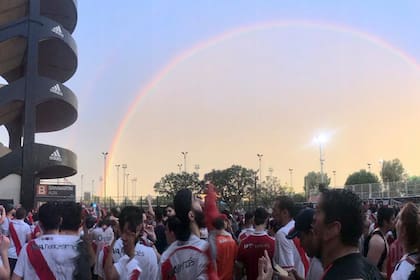 Los festejos en el Monumental