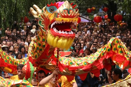 Los festejos por el año nuevo chino en la Argentina