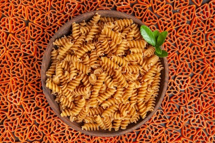 Los fideos de garbanzos son una opción saludable