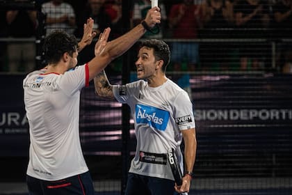 Los finalistas del BA Pádel Masters. Crédito: Prensa BA Masters