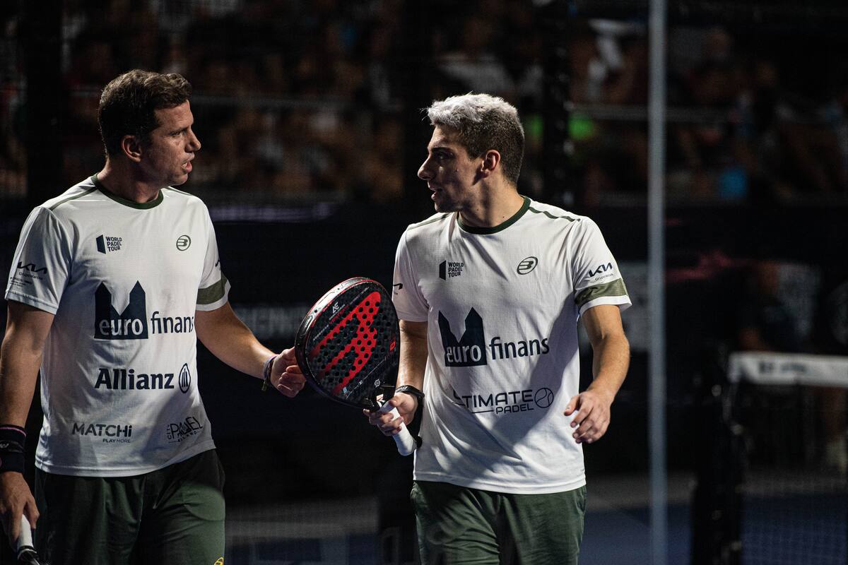 Los finalistas del BA Pádel Masters. Crédito: Prensa BA Masters