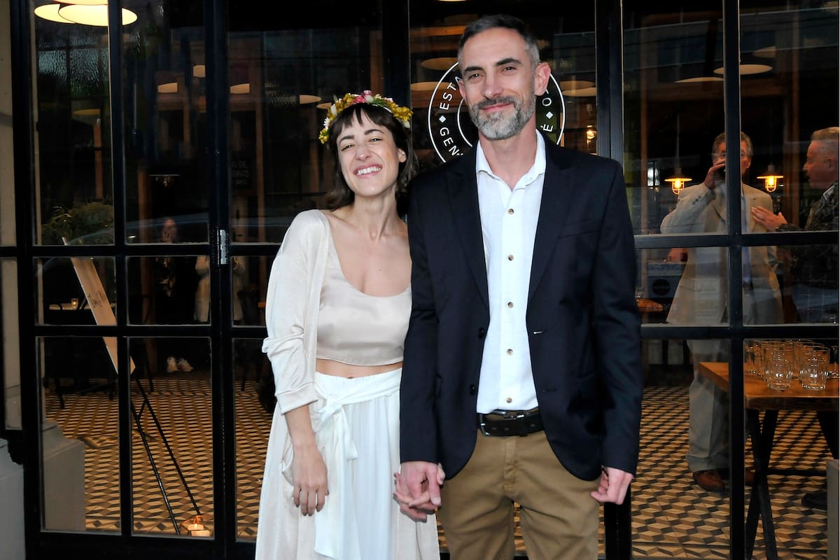 Los flamantes marido y mujer