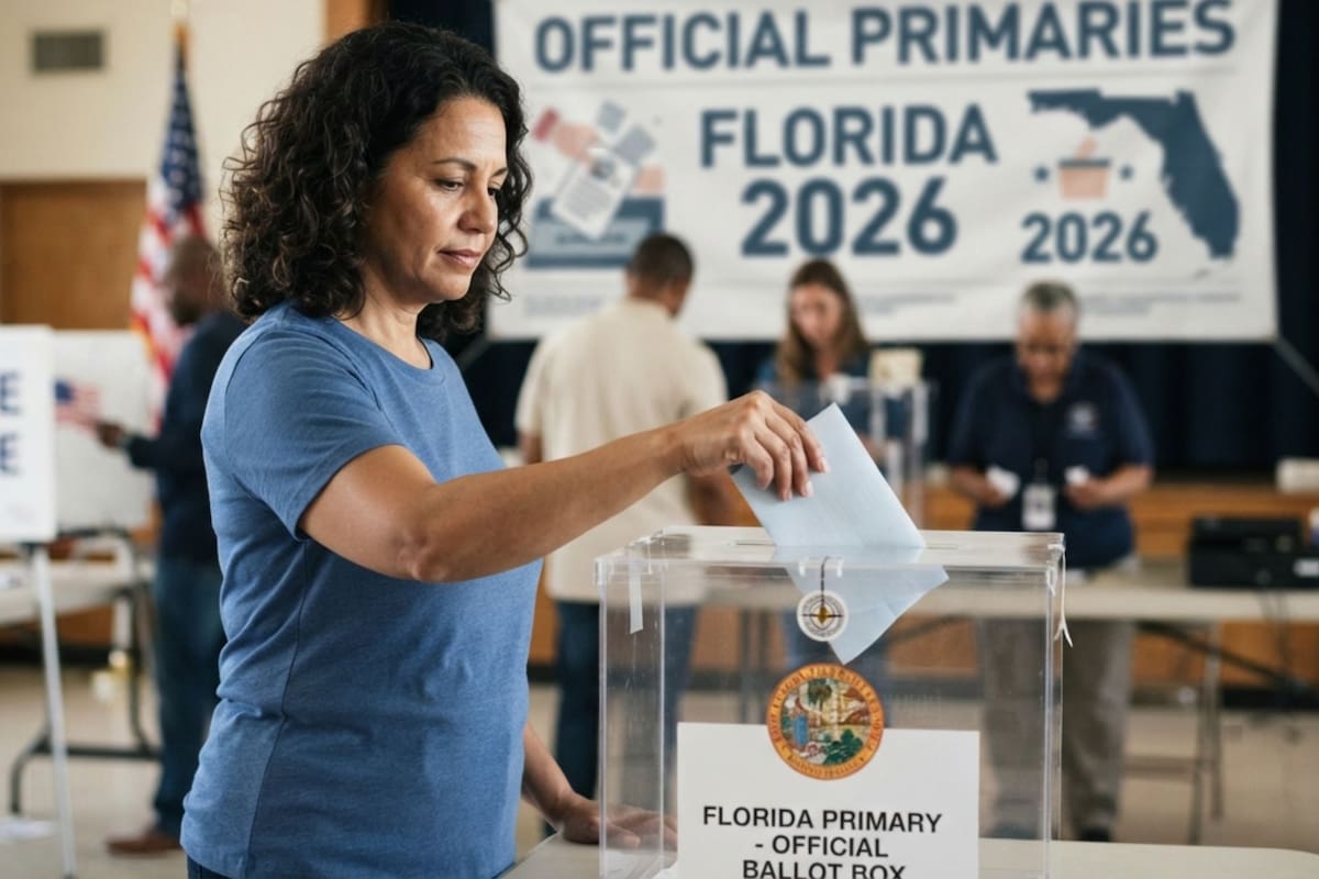 Los floridanos van a elegir sus candidatos para cargos federales y estatales