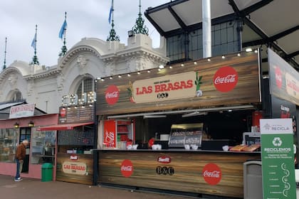 Los food trucks de la Rural son una alternativa para picar algo