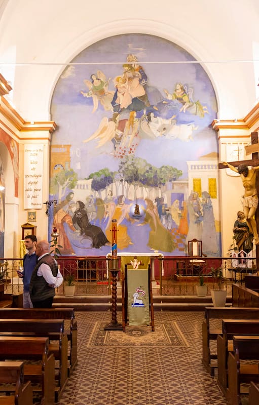 Los frescos de Raúl Soldi en la Capilla Santa Ana