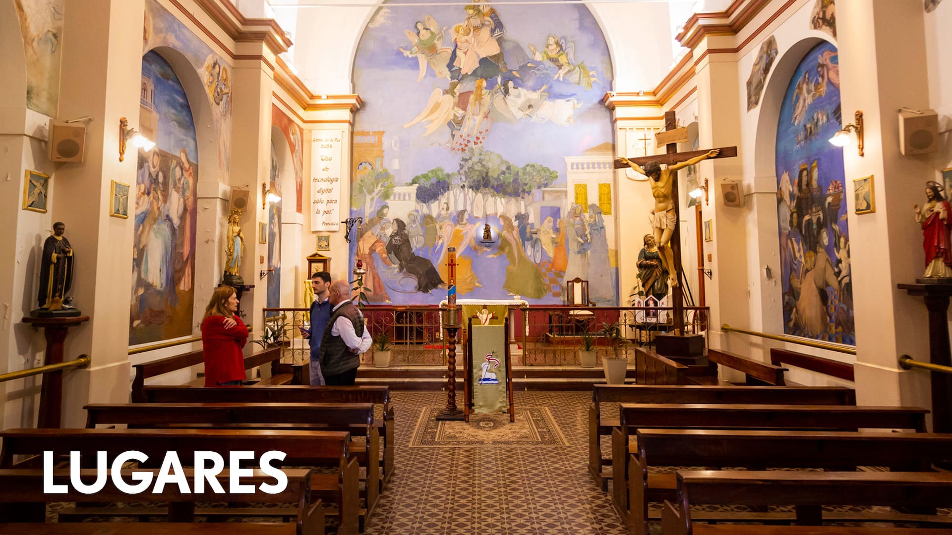 Los frescos de Raúl Soldi en la Capilla Santa Ana