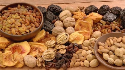 Los frutos secos son un clásico en las fiestas de fin de año
