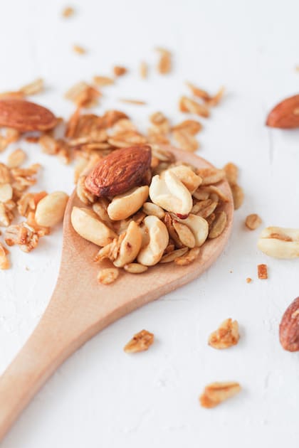 Los frutos secos son una gran fuente de proteínas