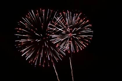 Los fuegos artificiales, un clásico de las Fiestas