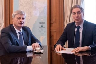 Santilli se reunió con Sergio Ziliotto para analizar la ejecución de la obra pública en La Pampa