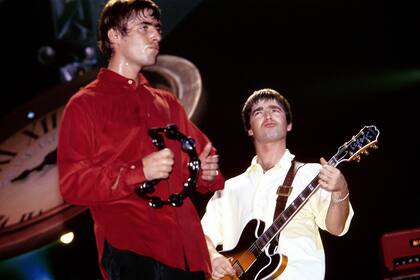 Los Gallagher en vivo, a finales de los 90