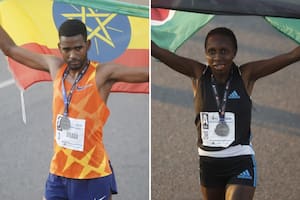Los ganadores de la Media Maratón