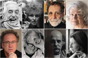 Los ganadores: Juan José Cambre, Julie Weisz, Daniel García, Perla Benveniste, Marcos Zimmermann, Eduardo Costa, Oscar Smoje y Vechy Logioio