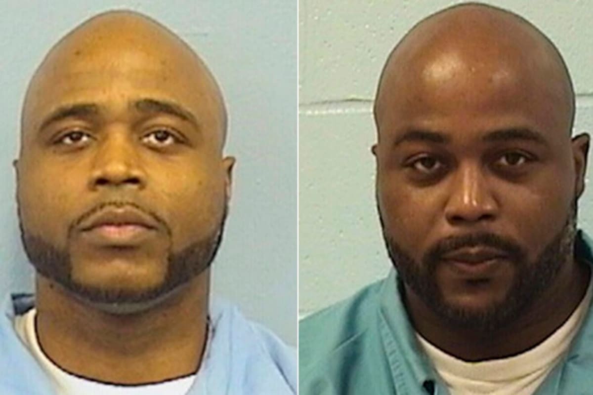 Los gemelos Kevin Dugar, a la izquierda, y a la derecha su hermano Karl Smith
