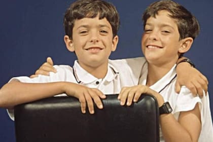 Los gemelos protagonizaron la exitosa novela (Foto archivo)