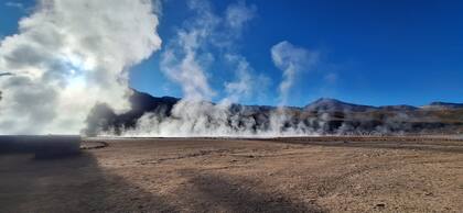 Los Geysers de Tatio, en Antofagasta, Chile