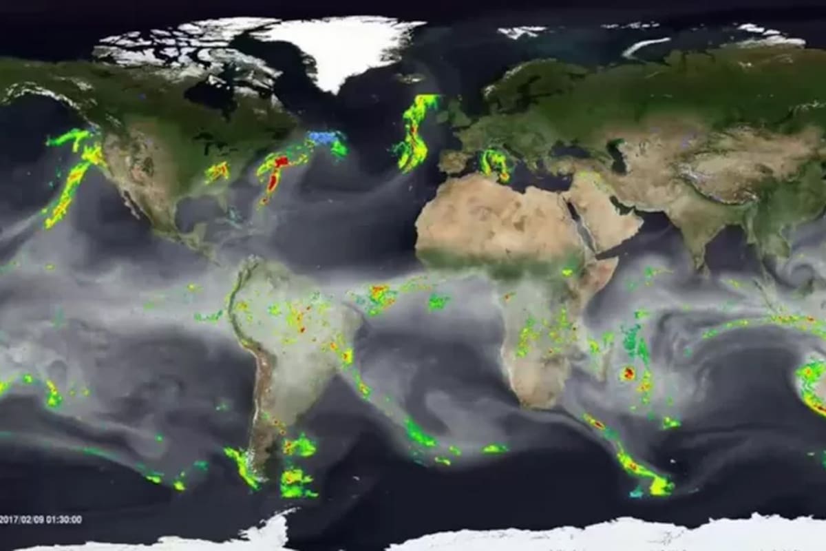 Los gigantescos "ríos atmosféricos" que regulan el clima de nuestro planeta.