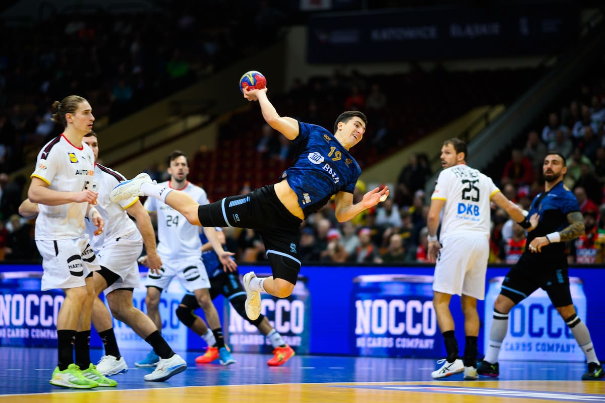 Los Gladiadores sufrieron una dura derrota frente a la selección de Alemania en el encuentro que se disputó en el Spodek Arena de Katovice, en Polonia