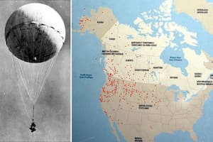 El curioso ataque con globos explosivos que lanzó Japón sobre Estados Unidos en la II Guerra