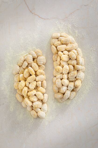Los gnocchi de calabaza son uno de los platos aplaudidos en Fresca